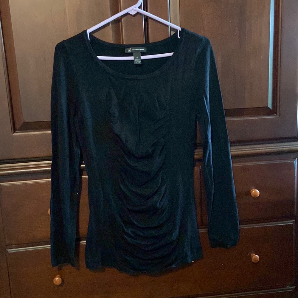 INC Top with frilled stomach